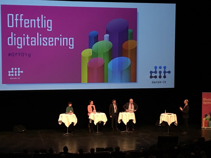 Åbningsdebat til konferencen Offentlig Digitalisering i Aarhus