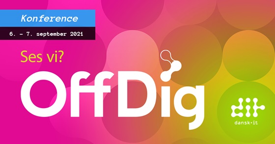 Konferencen OFFDIG afholdes den 6.-7. september 2021