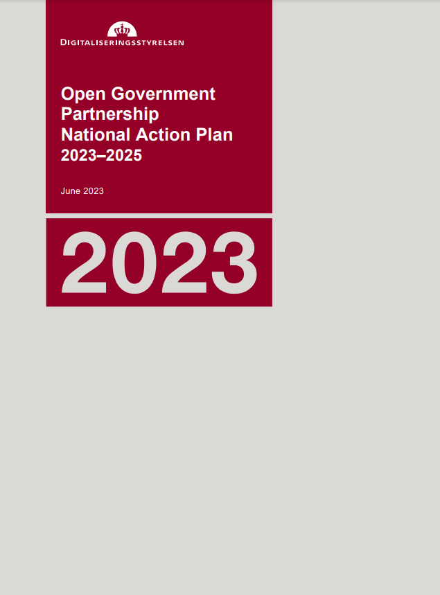 Forsiden til National Action Plan 2023-2025