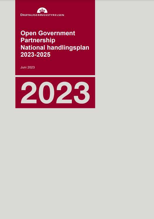 Forsiden til OGP Handlingsplan 2023-2025