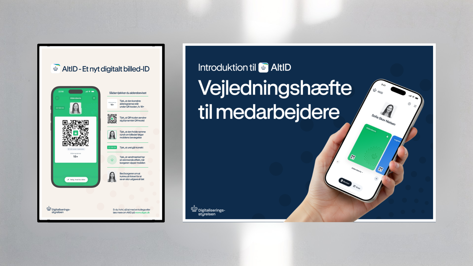 Plakat og vejledningshæfte
